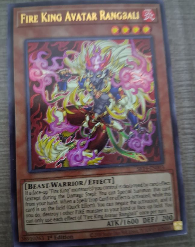 Fire King Avatar Rangbali SR14-EN003 — front