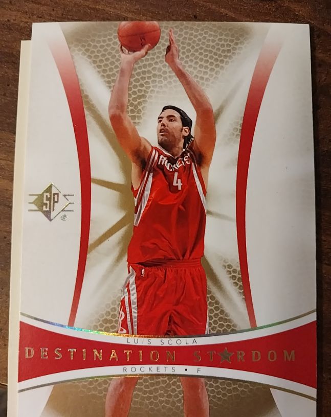 2006-07 Upper Deck SP Destination Stardom #DS-6 Luis Scola — front