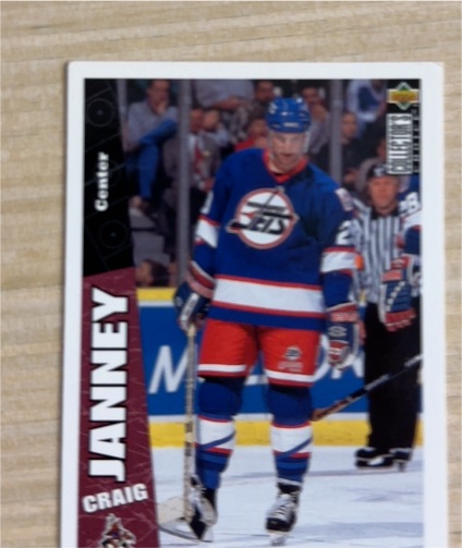 1996-97 Upper Deck Collector's Choice #207 Craig Janney — front