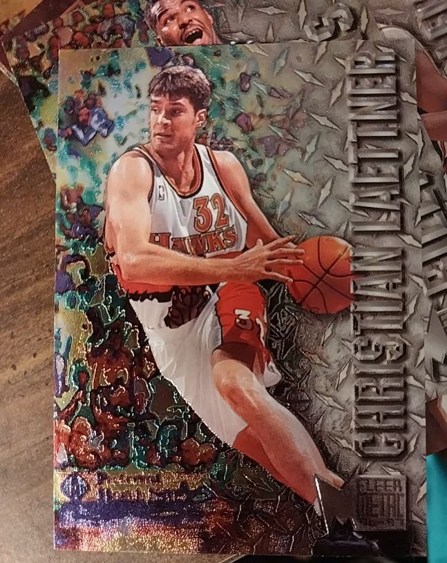 1996-97 Fleer Metal #2 Christian Laettner — front