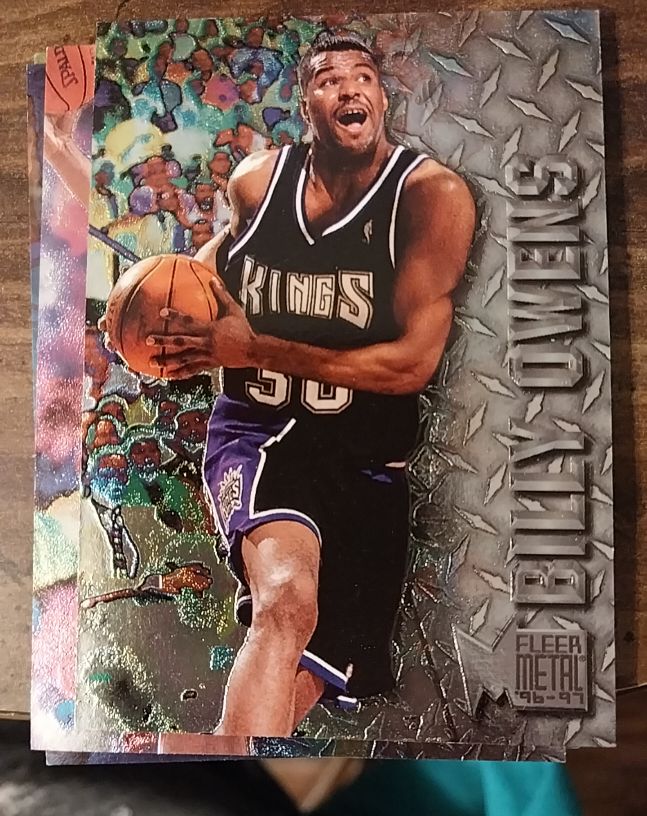1996-97 Fleer Metal #85 Billy Owens — front