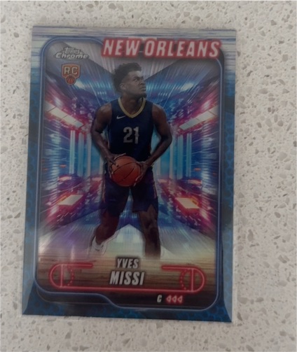 2024-25 Topps Chrome #156 Yves Missi — front