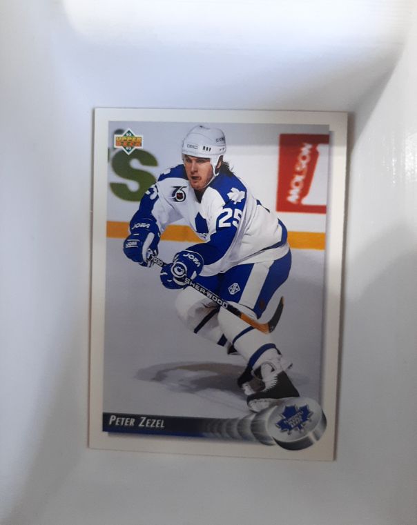 1992-93 Upper Deck #389 Peter Zezel — front