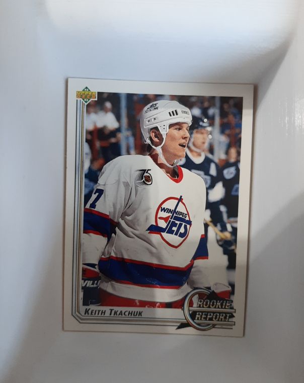 1992-93 Upper Deck #364 Keith Tkachuk Rookie Report — front
