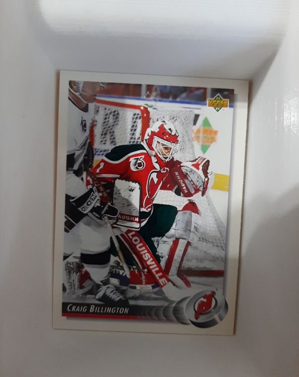 1992 Upper Deck #315 Craig Billington — front