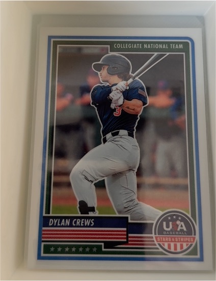 2023 Panini USA Baseball Stars & Stripes #64 Dylan Crews — front