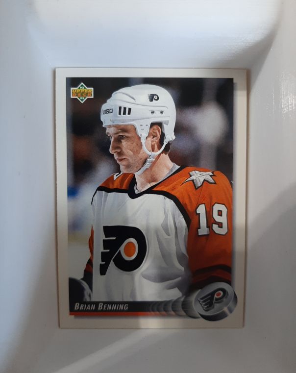 1992-93 Upper Deck #301 Brian Benning — front