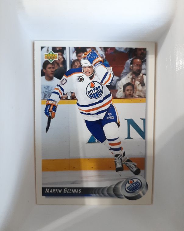 1992-93 Upper Deck #282 Martin Gelinas — front