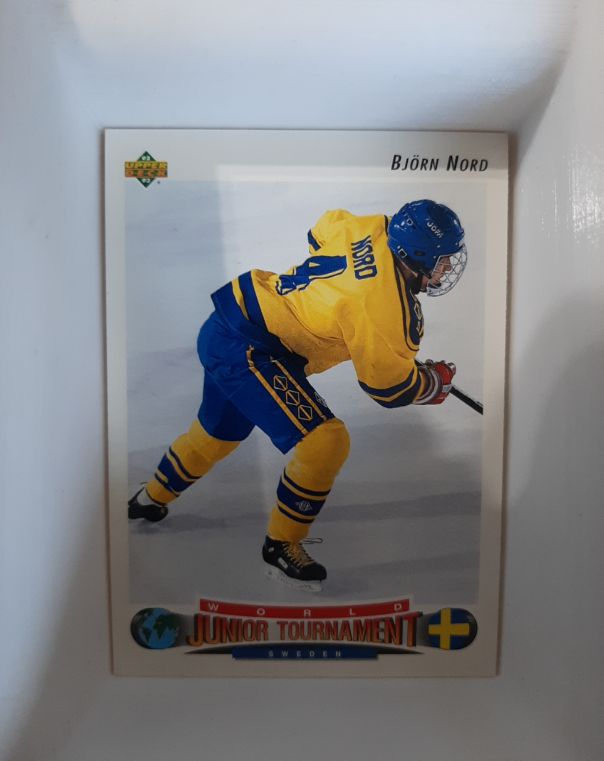 1992-93 Upper Deck #231 Bjorn Nord — front