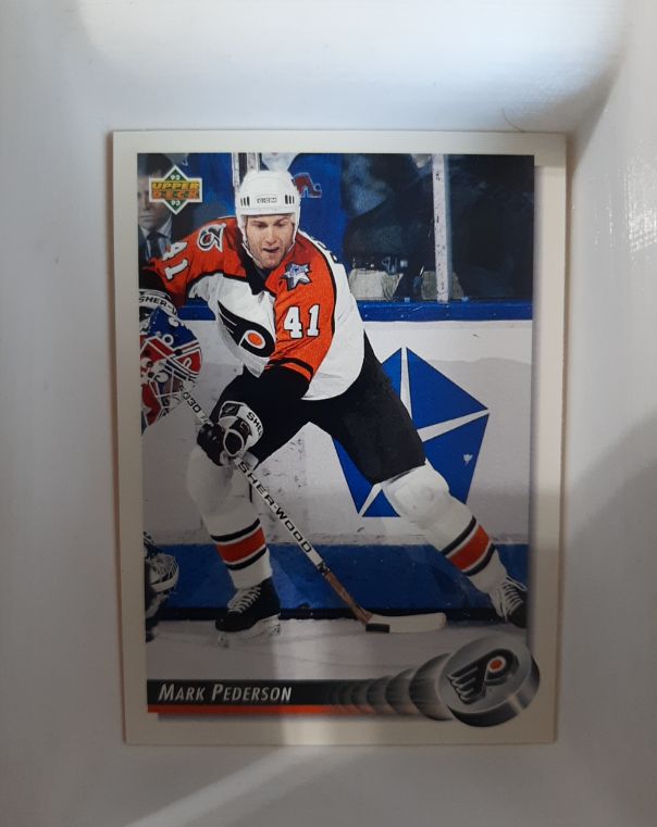 1992-93 Upper Deck #41 Mark Pederson — front