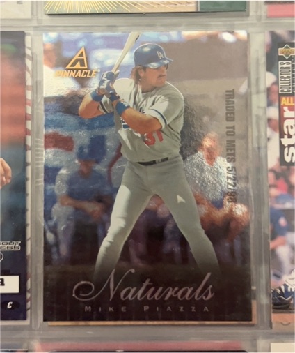 1998 Pinnacle Naturals #190 Mike Piazza — front