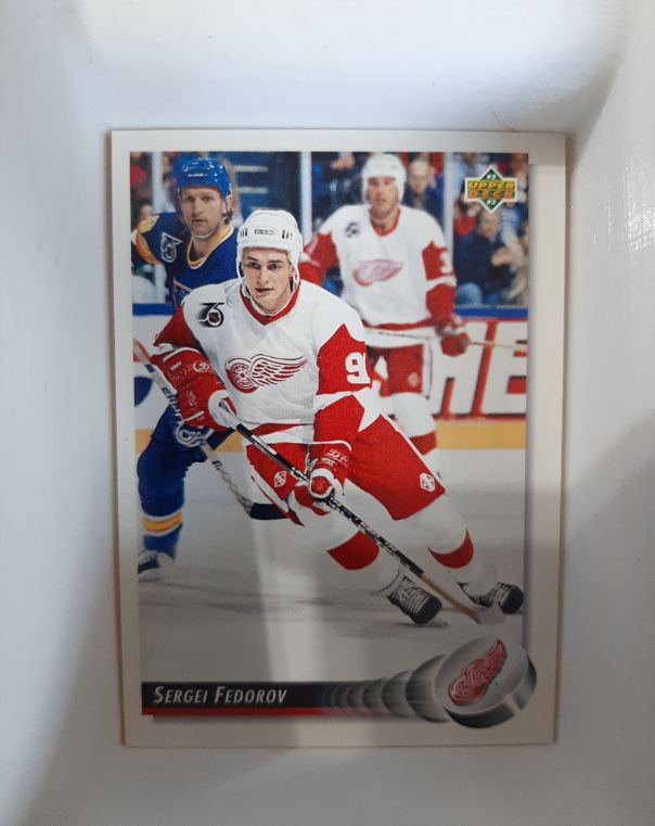1992-93 Upper Deck #157 Sergei Fedorov — front