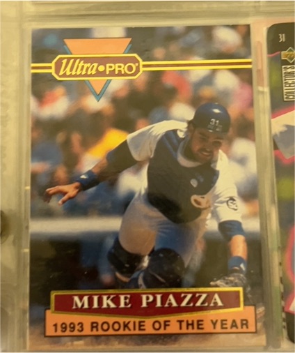 1994 Ultra Pro #2 of 6 Mike Piazza 1993 Rookie of the Year — front