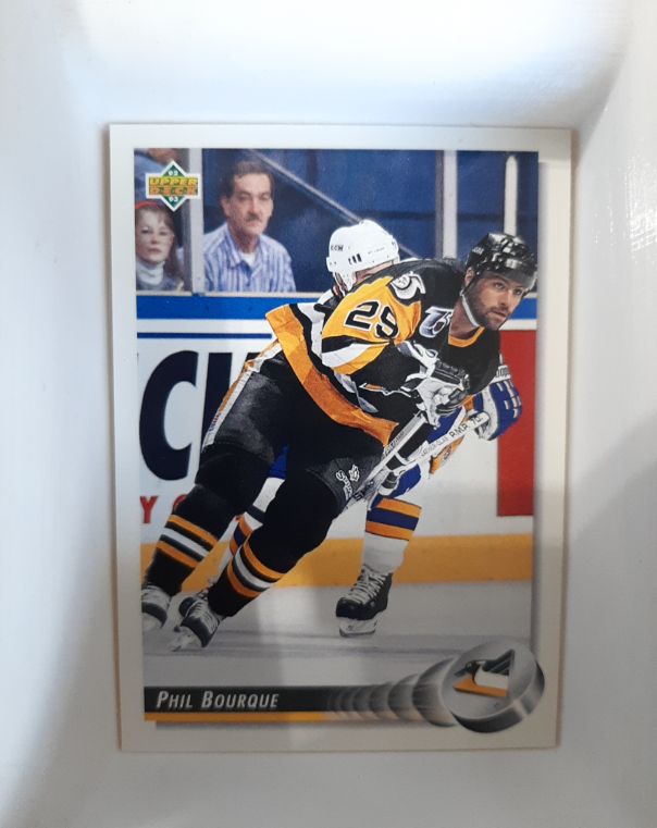 1992-93 Upper Deck #141 Phil Bourque — front