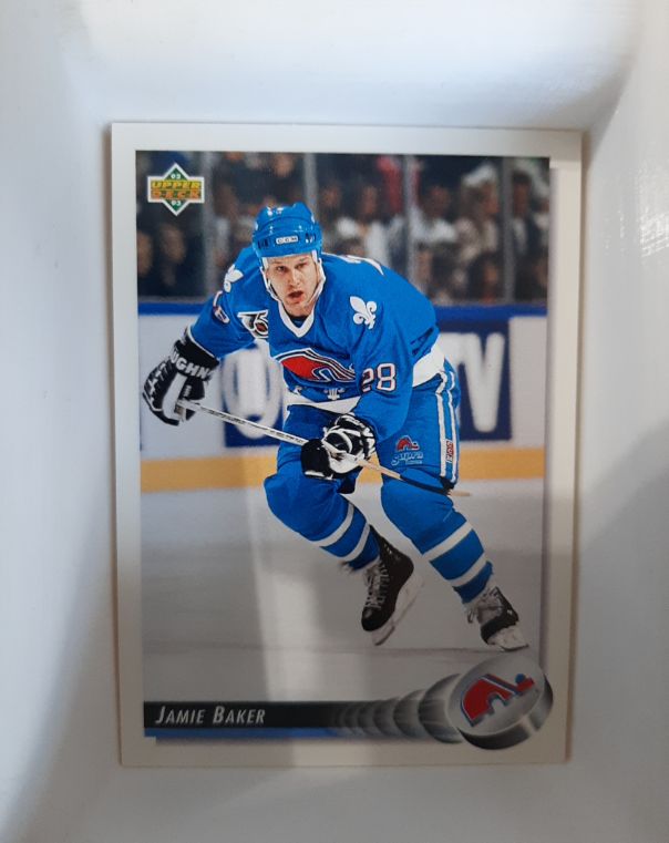 1992-93 Upper Deck #28 Jamie Baker — front