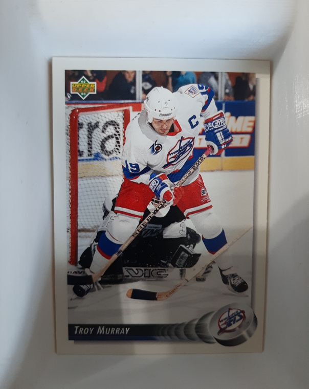 1992-93 Upper Deck #129 Troy Murray — front