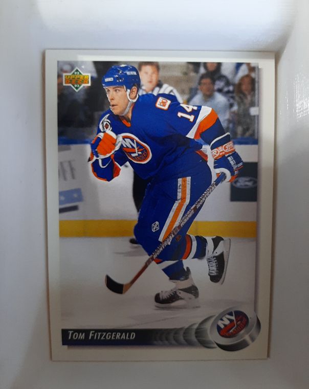 1992-93 Upper Deck #14 Tom Fitzgerald — front