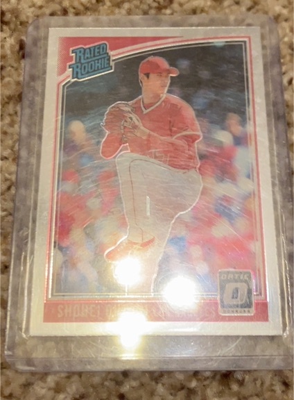 2018 Donruss Optic #176 Shohei Ohtani — front