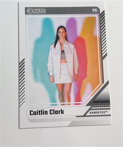 2024 Panini Donruss #1 Caitlin Clark — front