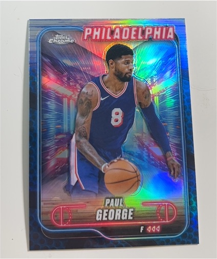 2024-25 Topps Chrome #135 Paul George — front