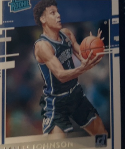 2021 Panini Chronicles Draft Picks #38 Jalen Johnson — front