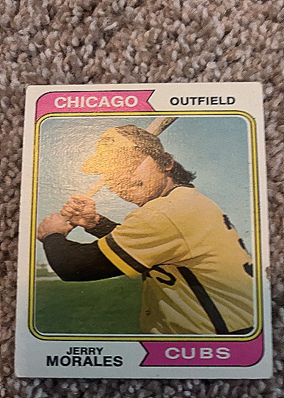 1974 Topps #258 Jerry Morales — front