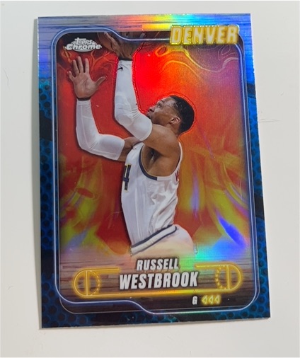 2024-25 Topps Chrome #125 Russell Westbrook — front