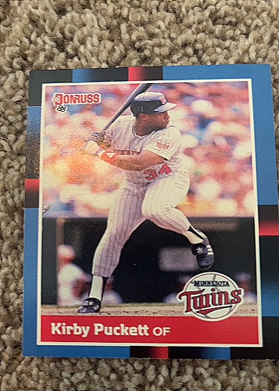 1988 Donruss #368 Kirby Puckett — front
