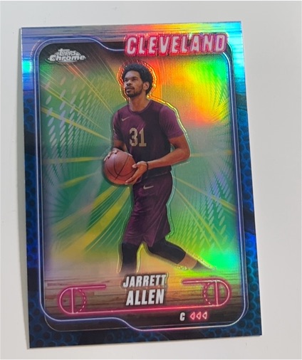 2024-25 Topps Chrome #17 Jarrett Allen — front