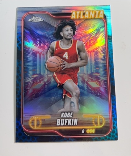 2024-25 Topps Chrome #29 Kobe Bufkin — front