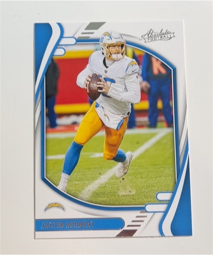 2021 Panini Absolute #73 Justin Herbert — front
