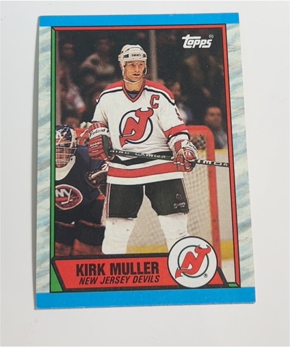 1989-90 Topps #117 Kirk Muller — front