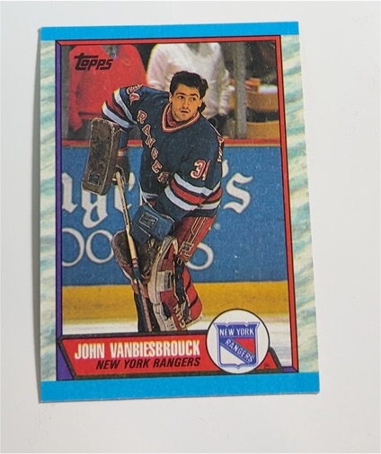 1989-90 Topps #114 John Vanbiesbrouck — front