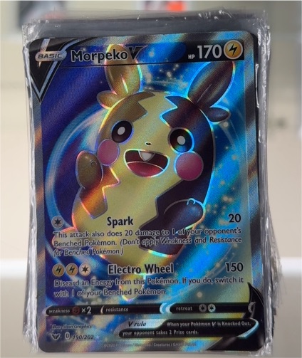 2020 Pokémon Sword & Shield #190 Morpeko V — front