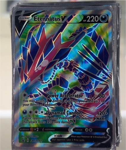 2020 Pokémon TCG Sword & Shield #SWSH044 Eternatus V — front