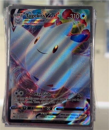2020 Pokémon Vivid Voltage #141 Togekiss VMAX — front