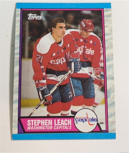 1989-90 Topps #67 Stephen Leach — front