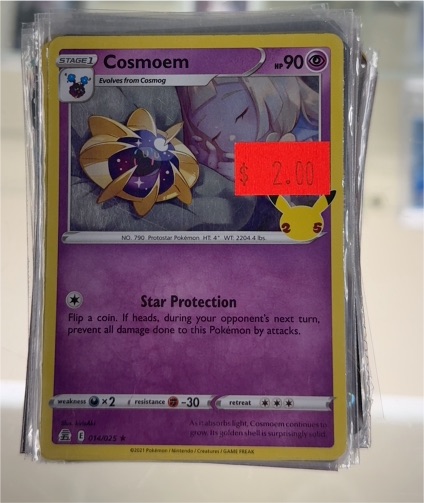 2021 Pokémon TCG Celebrations #014 Cosmoem — front