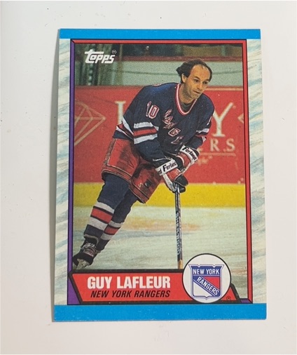 1989-90 Topps #189 Guy Lafleur — front