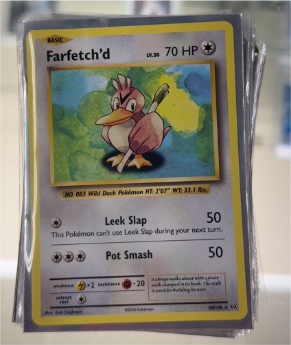 2016 Pokémon XY Evolutions #68 Farfetch'd — front