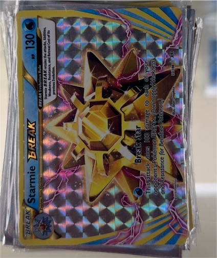2016 Pokémon XY Evolutions #32 Starmie BREAK — front