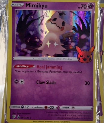 2022 Pokémon Trick or Trade #081 Mimikyu — front