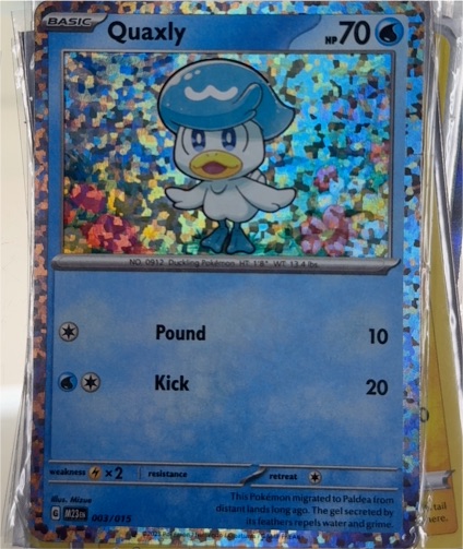2023 McDonald's Match Battle #003 Quaxly — front
