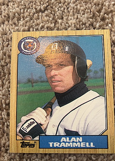 1987 Topps #687 Alan Trammell — front