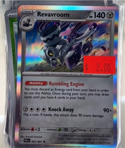 2023 Pokémon SV01: Scarlet & Violet Base Set #142 Revavroom — front
