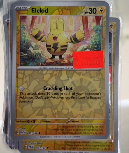 2023 Pokémon #059 Elekid — front