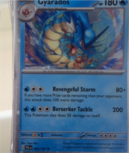 2023 Pokémon SV02: Paldea Evolved #043 Gyarados — front