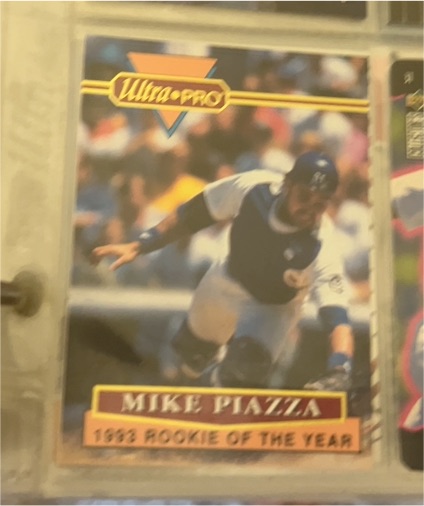 1994 Ultra Pro #2 of 6 Mike Piazza 1993 Rookie of the Year — front