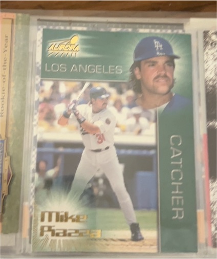 1998 Pacific Aurora #149 Mike Piazza — front