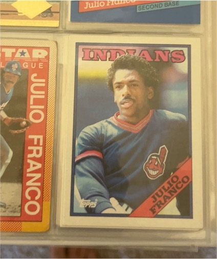 1988 Topps #683 Julio Franco — front